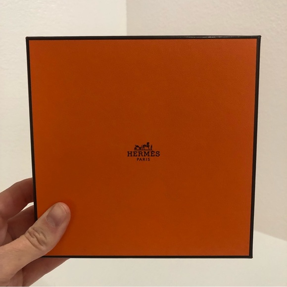 Hermès Paris Square Empty Perfume Gift Box AUTHENTIC - Picture 1 of 5